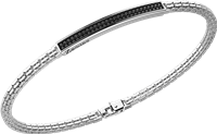 Bracciale Zancan Uomo  Insignia 925 in Argento Zircone ESB153 - ESB153